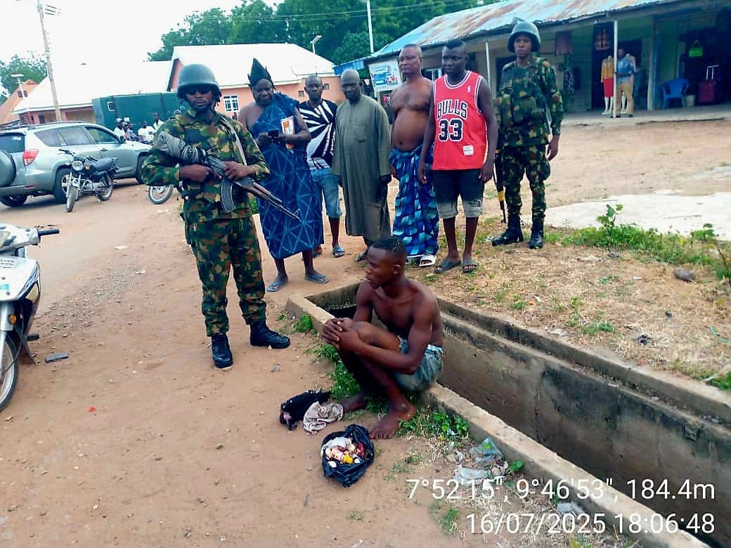Military apprehends suspected ISWAP member in Taraba State