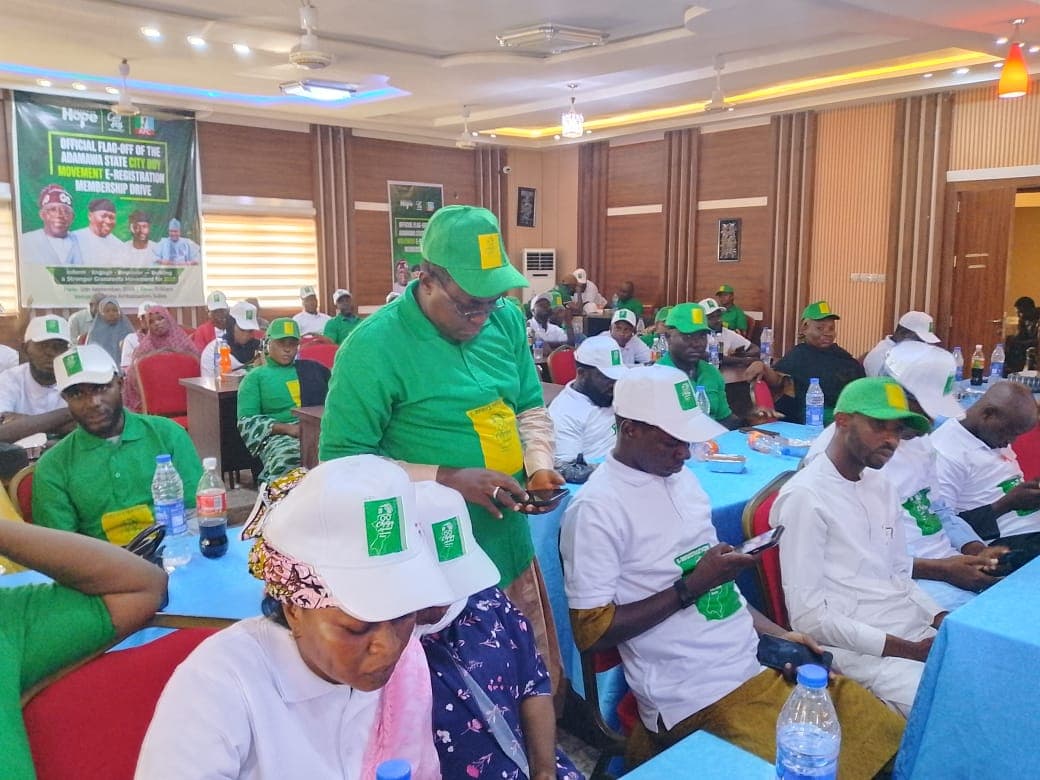 City Boy Movement Trains Adamawa Youth on E-Registration Membership Drive