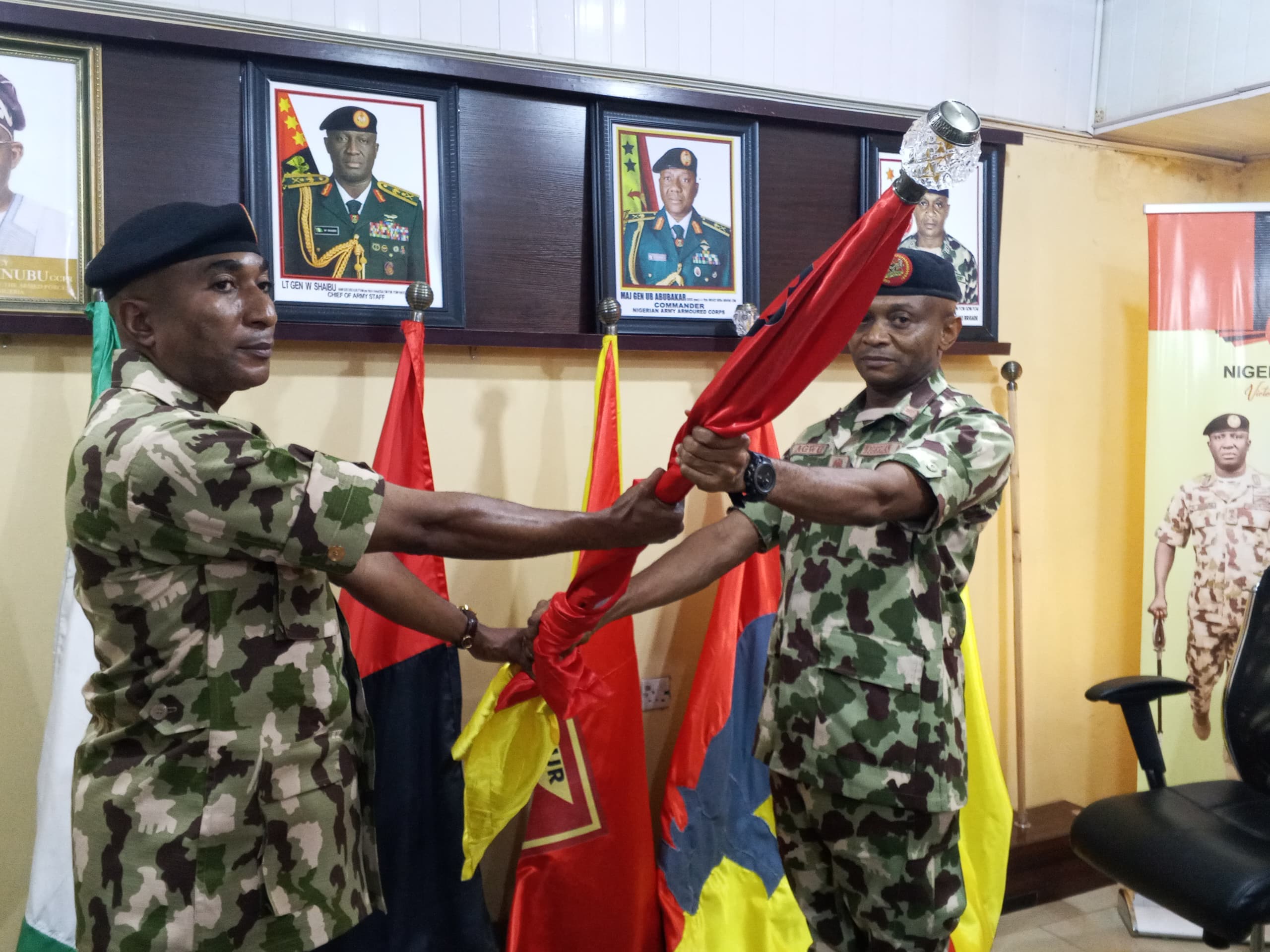 Brigadier General Abdul Assumes Command of 23 Armoured Brigade