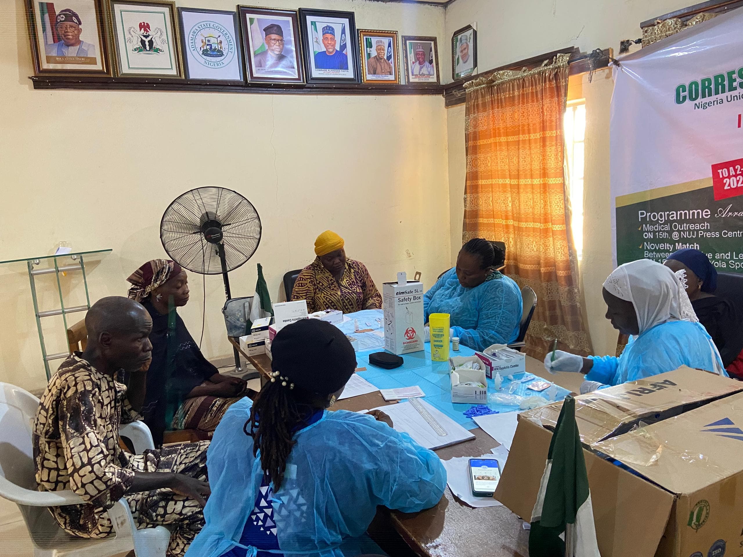 NUJ Adamawa Correspondents Chapel Organizes Medical Outreach in Yola