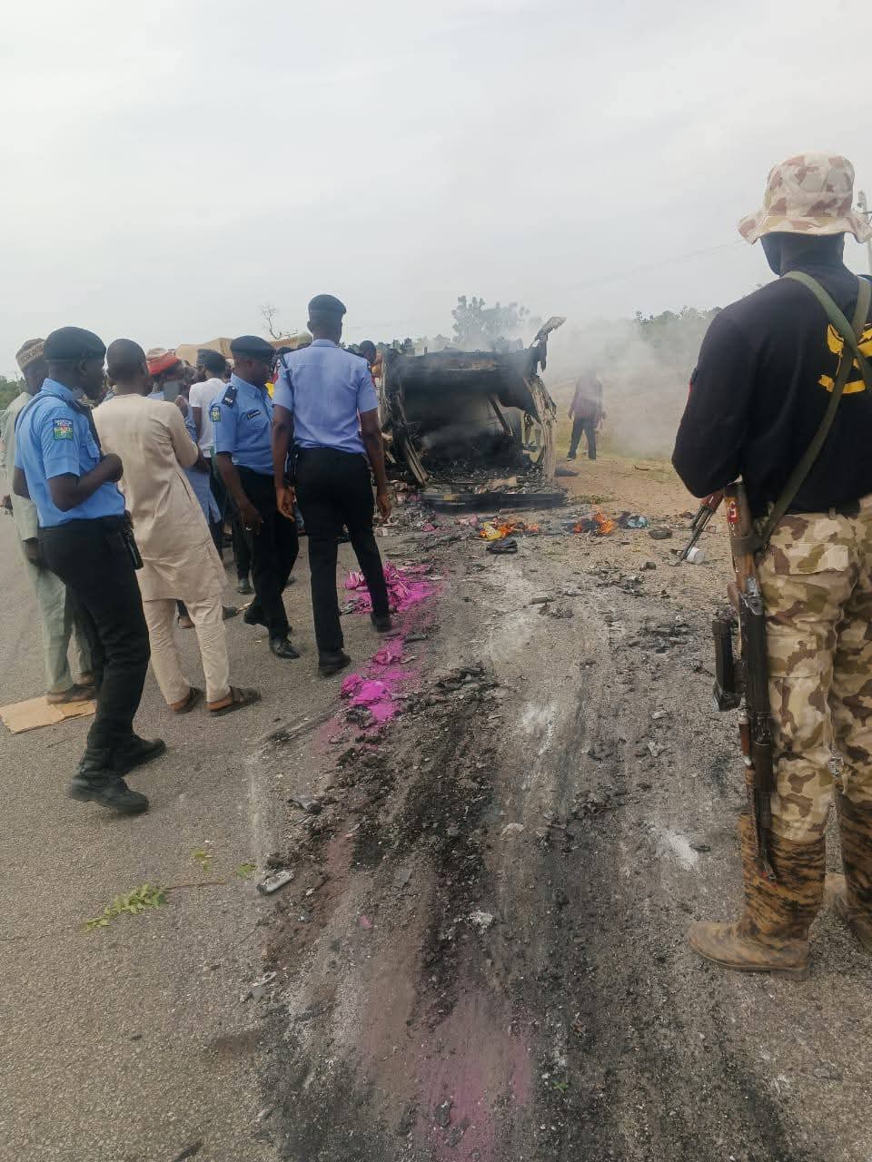 Six Killed in Adamawa Crash Involving Military Vehicle, Four Victims Identified as NYSC Members