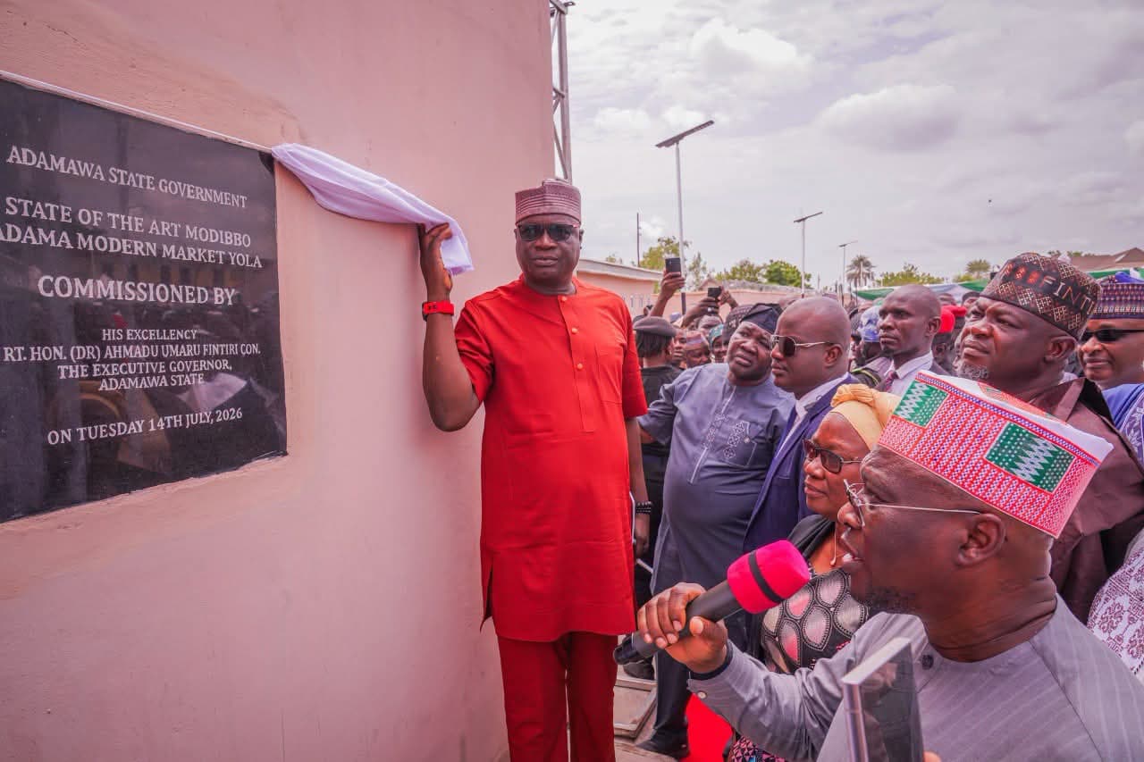 Fintiri Commissions Reconstructed Yola Market, Declares End to Recurring Fire Disasters