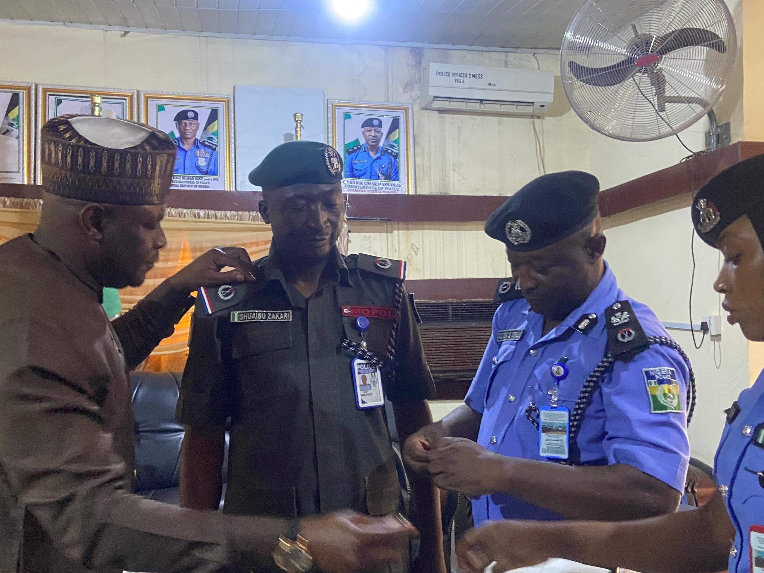Adamawa CP Decorates Two Newly Promoted Deputy Commissioners, Holds Strategic Security Meeting with DPOs
