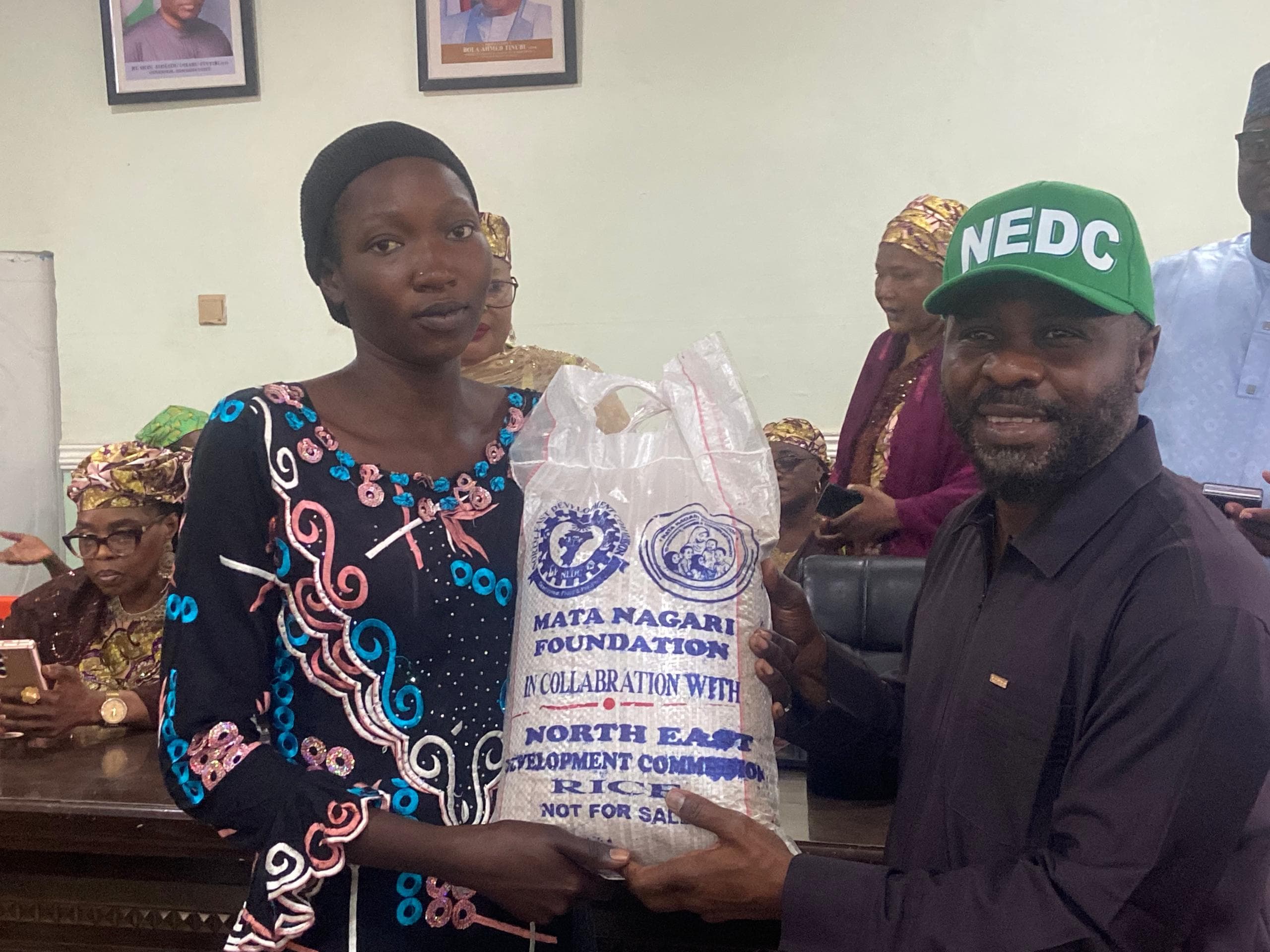 NEDC, Mata Nagari Foundation Support 250 Widows, Orphans and Vulnerable Persons in Adamawa