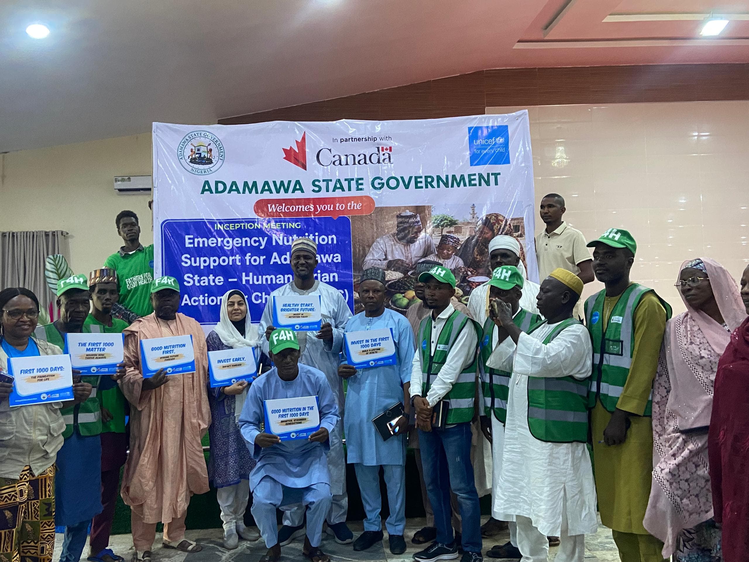 Adamawa, UNICEF Launch Nutrition Initiative for Children’s First 1,000 Days